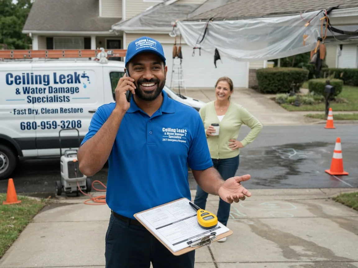 Ceiling Leak Cleanup Preston, MO FAQs